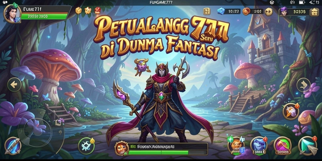 Tampilan gameplay menarik dari <strong>FUNGAME777</strong> yang penuh petualangan.