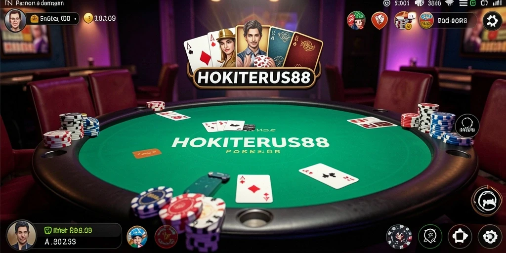 Tampilan gameplay HOKITERUS88 yang menegangkan dan seru.