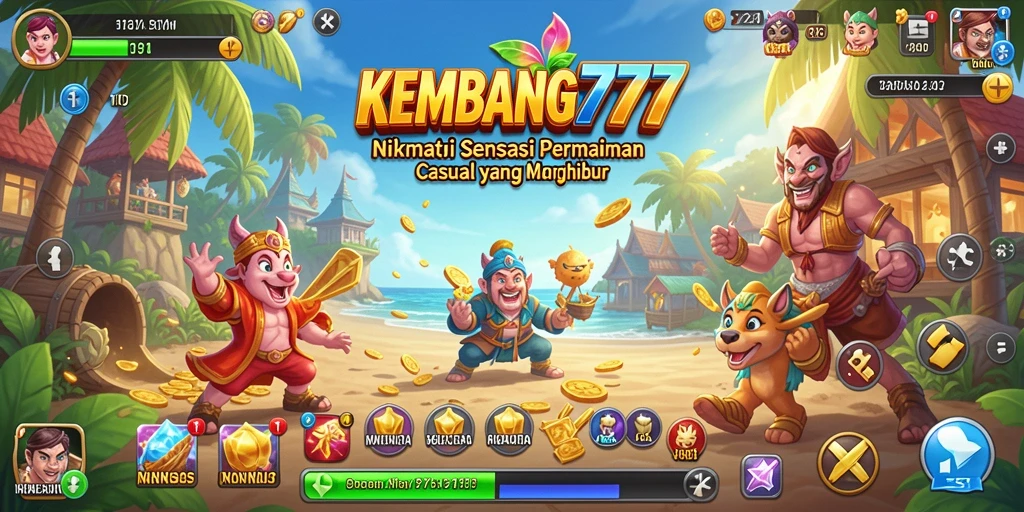 Tangkapan layar gameplay KEMBANG777 yang menampilkan level menarik.