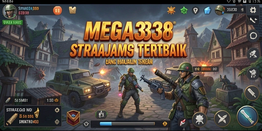 Tangkapan layar gameplay MEGA338 menampilkan strategi dan manajemen yang seru.
