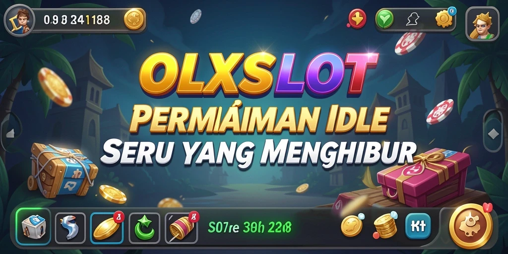 Tampilan gameplay OLXSLOT dengan berbagai slot menarik dan beragam hadiah.
