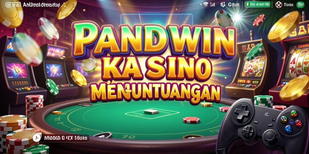 Tampilan menarik dari gameplay Kasino di PANDAWIN.