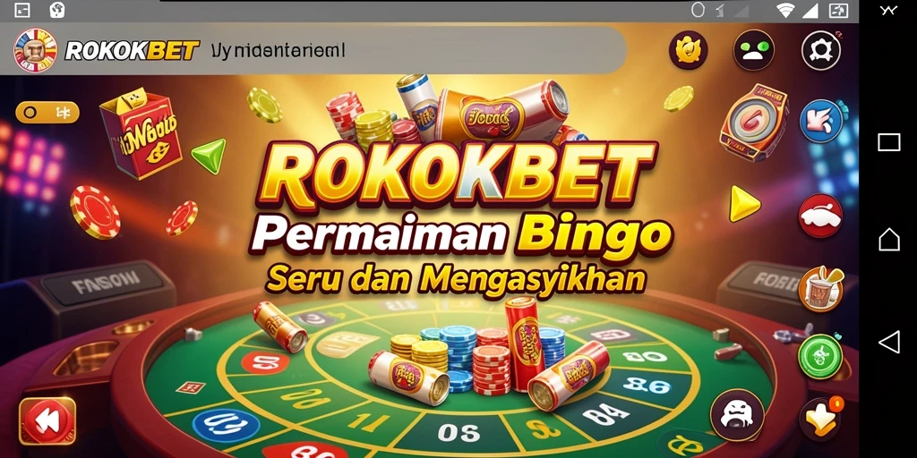 Tampilan gameplay seru dari ROKOKBET Bingo.